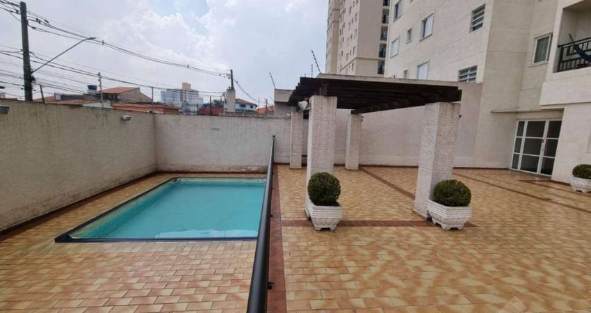 Apartamento com 2 dormitórios à venda, 56 m² - Vila Assis Brasil - Mauá/SP
