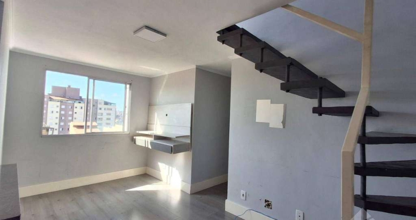 Cobertura com 2 dormitórios à venda, 96 m² por R$ 360.000,00 - Parque São Vicente - Mauá/SP