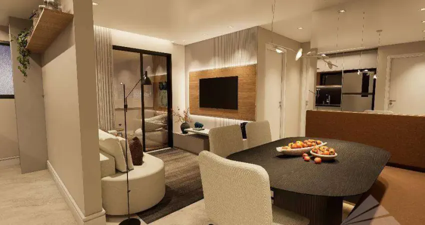 Apartamento com 2 dormitórios à venda, 46 m² por R$ 299.000,00 - Vila Guarani - Mauá/SP
