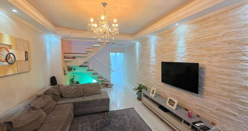 Sobrado com 3 dormitórios à venda, 152 m² por R$ 900.000,00 - Jardim Pedroso - Mauá/SP