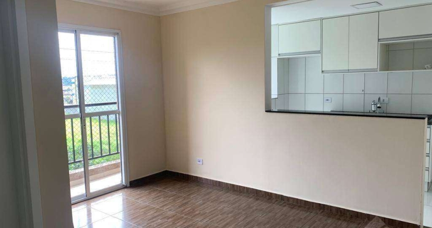 Apartamento com 2 dormitórios para alugar, 52 m² por R$ 1.642,00/mês - Vila Nossa Senhora das Vitórias - Mauá/SP
