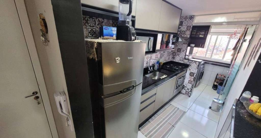Apartamento com 2 dormitórios à venda, 54 m²  - Vila Nossa Senhora das Vitórias - Mauá/SP