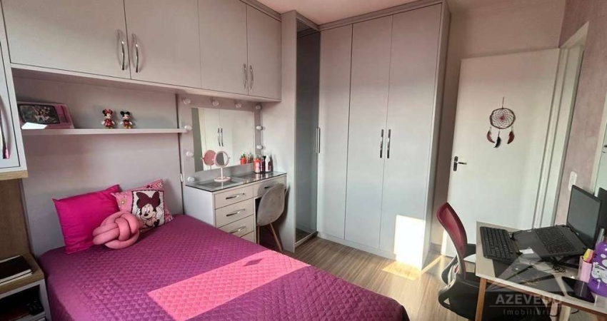 Apartamento com 3 dormitórios à venda, 68 m² por R$ 440.000,00 - Jardim Pedroso - Mauá/SP