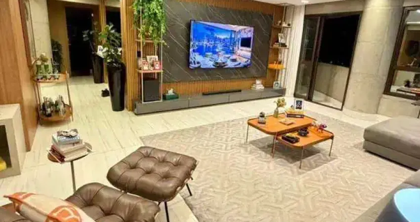 Apartamento com 3 dormitórios à venda, 181 m² por r$ 3.900.000,00 - jardim - santo andré/sp