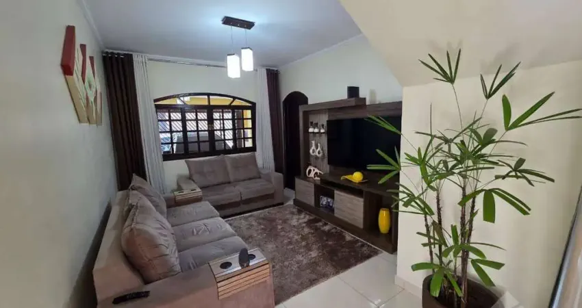 Sobrado com 3 dormitórios à venda, 141 m² por r$ 750.000,00 - jardim camila - mauá/sp