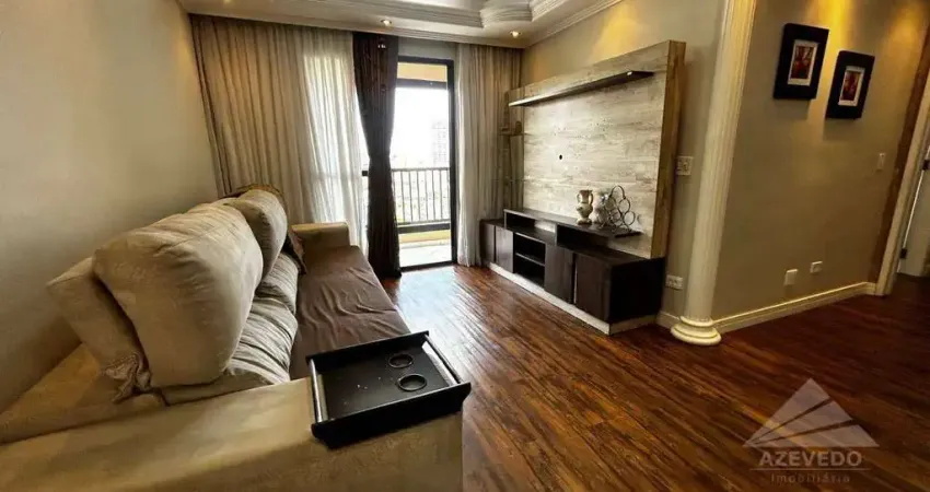 Apartamento com 3 dormitórios para alugar, 103 m² por r$ 4.087,00/mês - vila bocaina - mauá/sp