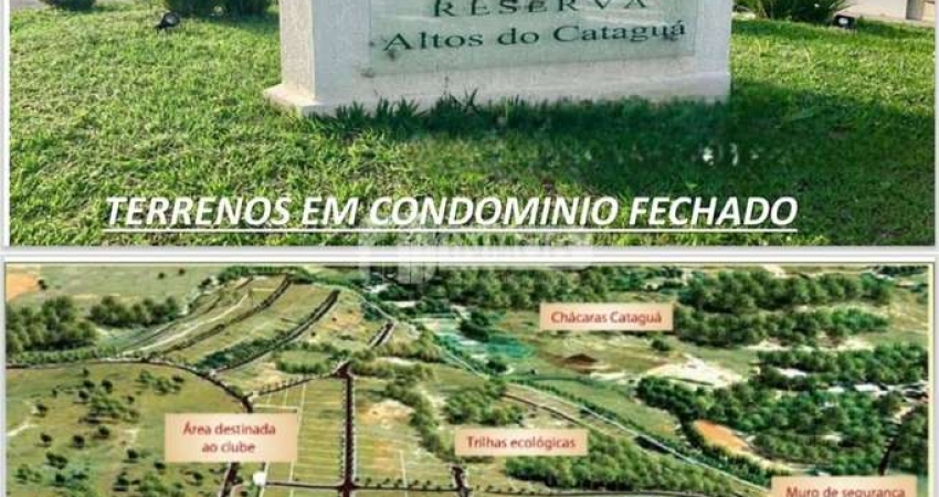 Condomínio Reserva Altos do Cataguá - Terreno com 1085 m² em Taubaté/SP.