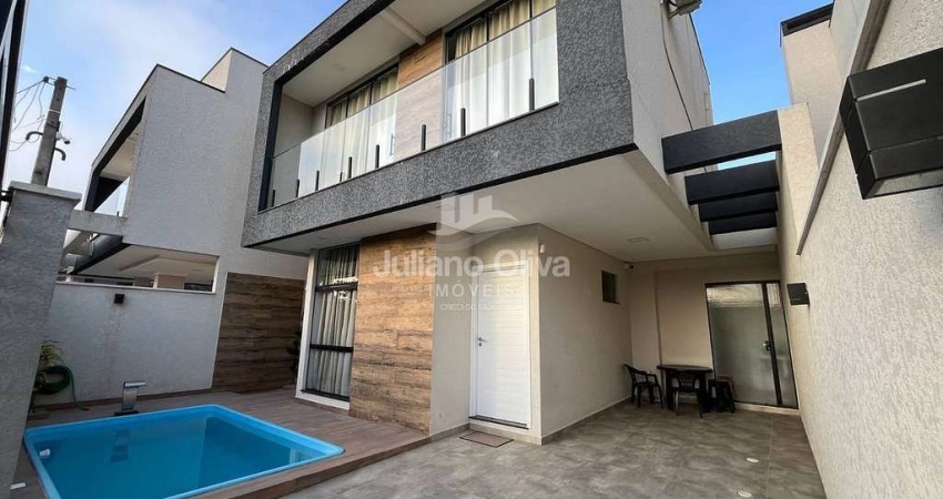 Triplex com 1 Suíte e Piscina à Venda, Sai Mirim - Itapoá
