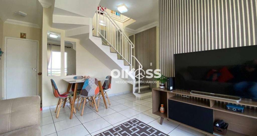 Apartamento Duplex com 3 dormitórios à venda, 140 m² por R$ 660.000,00 - Bosque dos Eucaliptos - São José dos Campos/SP