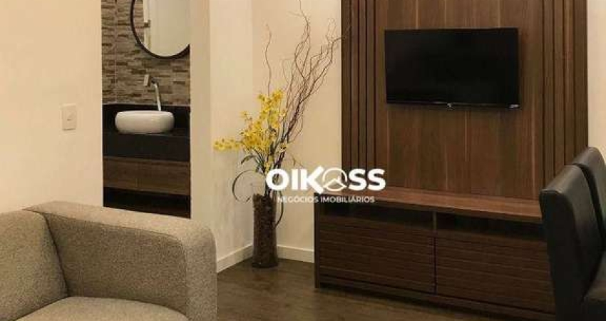 Apartamento com 1 dormitório para alugar, 40 m² por R$ 3.457/mês - Jardim Esplanada - São José dos Campos/SP