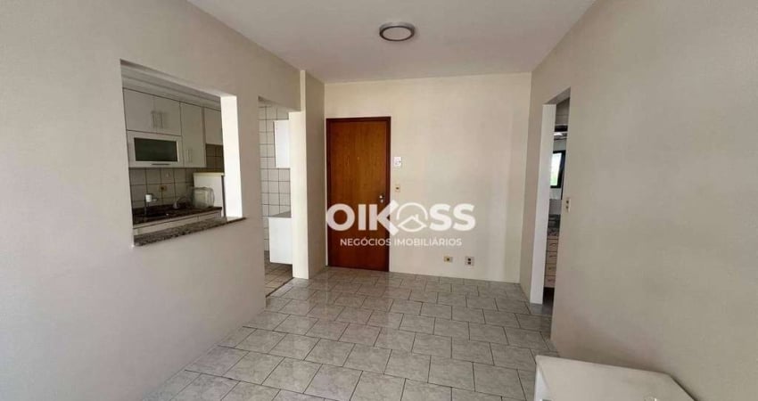 Apartamento com 1 dormitório para alugar, 45 m² por R$ 2.381,00/mês - Parque Residencial Aquarius - São José dos Campos/SP