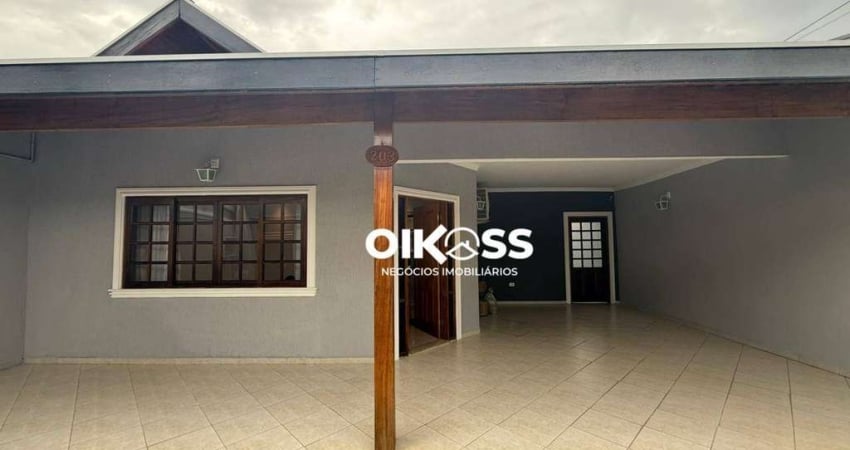 Casa com 4 dormitórios para alugar, 180 m² por R$ 4.371,43/mês - Bosque dos Eucaliptos - São José dos Campos/SP