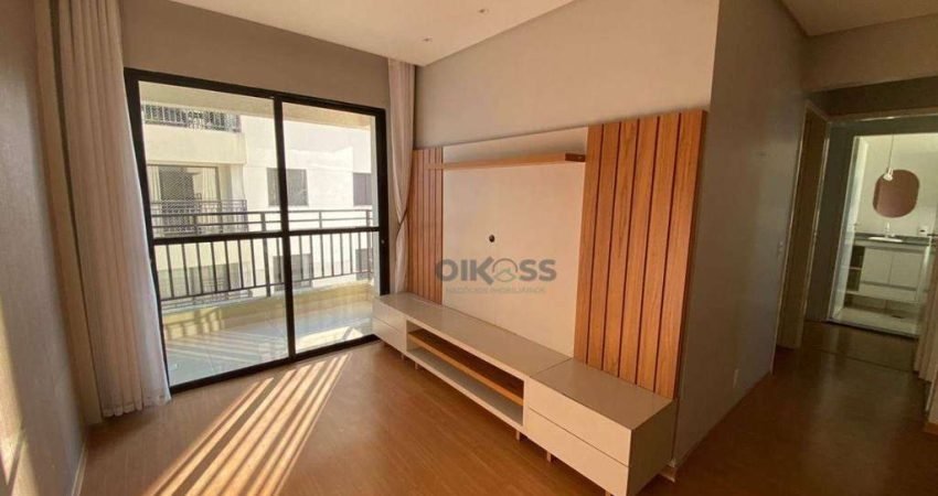 Apartamento com 2 dormitórios para alugar, 59 m² por R$ 2.600/mês - Jardim América - São José dos Campos/SP