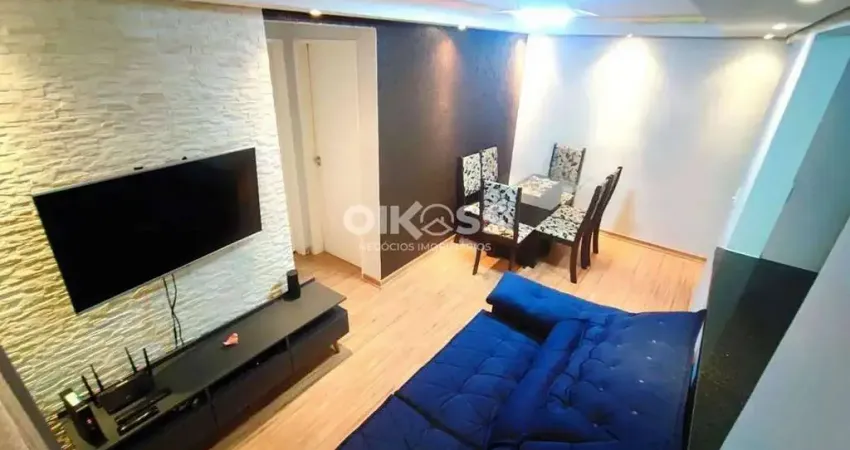 Apartamento com 2 dormitórios à venda, 47 m² por r$ 244.000,00 - vila tesouro - são josé dos campos/sp