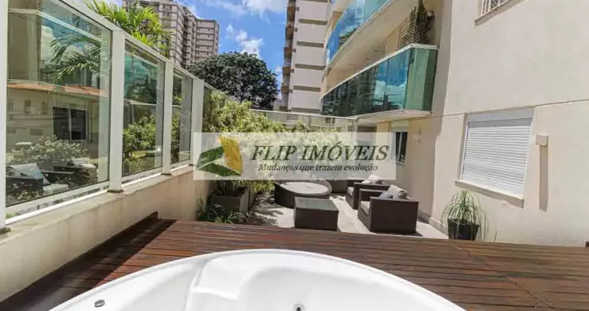 Apartamento Garden para venda com 236 m², 4 dormitórios e 5 vagas no miolo do Cambuí - Campinas - SP