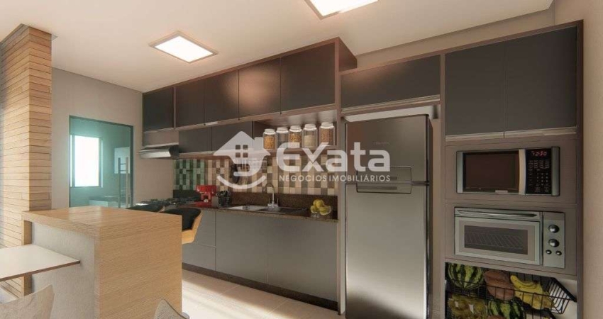 Apartamento com sacada e  area gourmet - Jardim Astro