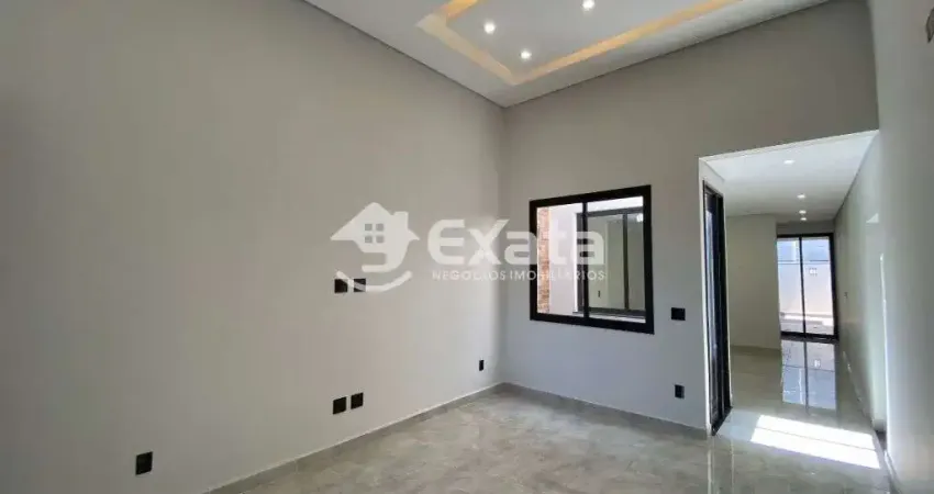 Casa terrea com 3 dormitorios em condominio fechado no Residencial Flores, Votorantim