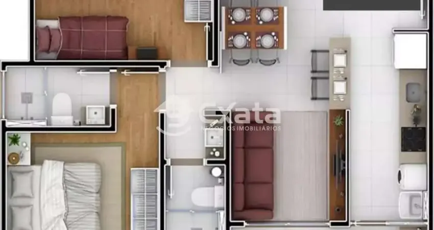 Apartamento com 2 quartos à venda na Rua Antonio Perez Hernandez, 333, Parque Campolim, Sorocaba