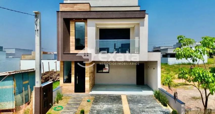 Sobrado alto padrao com 3 suites sendo 1 no piso terreona zona oeste de sorocaba