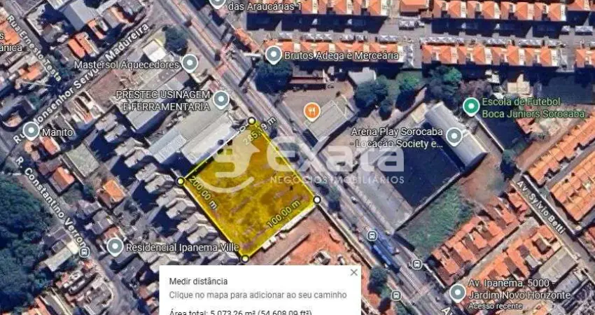 Oportunidade unica – area comercial de 5.000 m2 a venda na avenida ipanema, sorocaba/sp