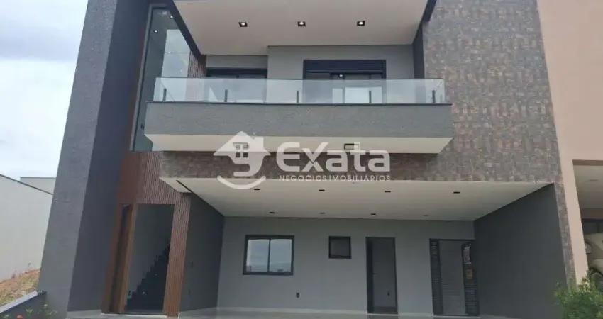 Maravilhosa casa de alto padrao a venda no condominio jardim residencial pampulha, sorocaba/sp.