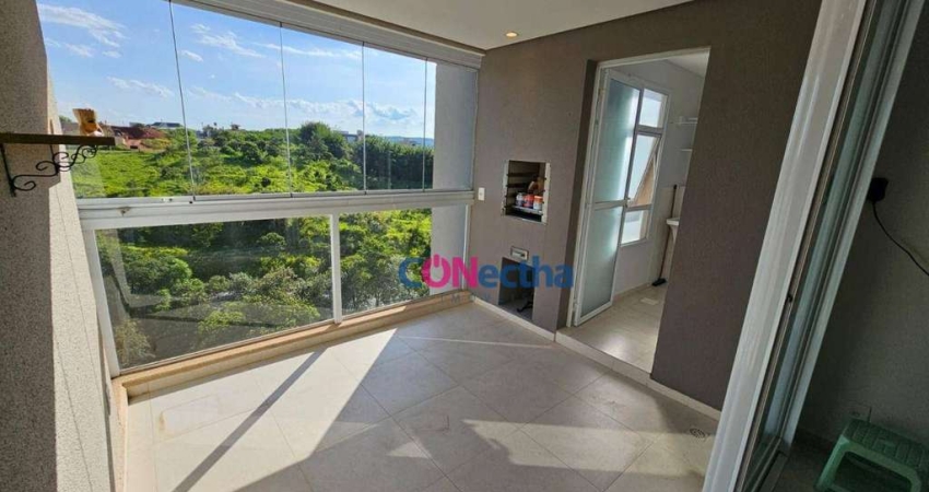 Apartamento com 2 dormitórios à venda, 68 m² por R$ 530.000,00 - Condomínio Espanha - Ed. Barcelona - Itatiba/SP
