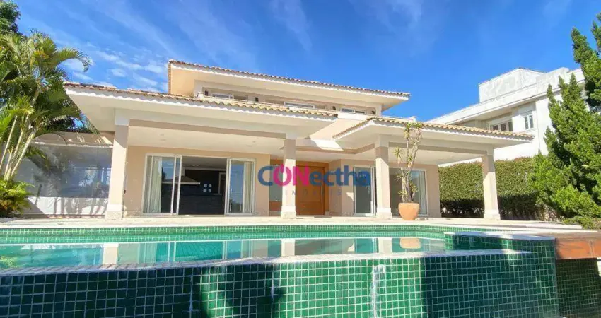 Casa com 4 dormitórios à venda, 588 m² por R$ 4.200.000,00 - Condomínio Ville de Chamonix - Itatiba/SP