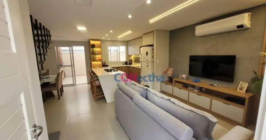 Casa com 2 dormitórios à venda, 81 m² por r$ 765.000 - condomínio pateo santo antonio - itatiba/sp