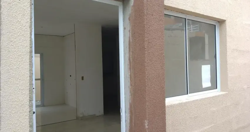 asa Térrea 2 dormitórios com quintal - Samaritá - São Vicente