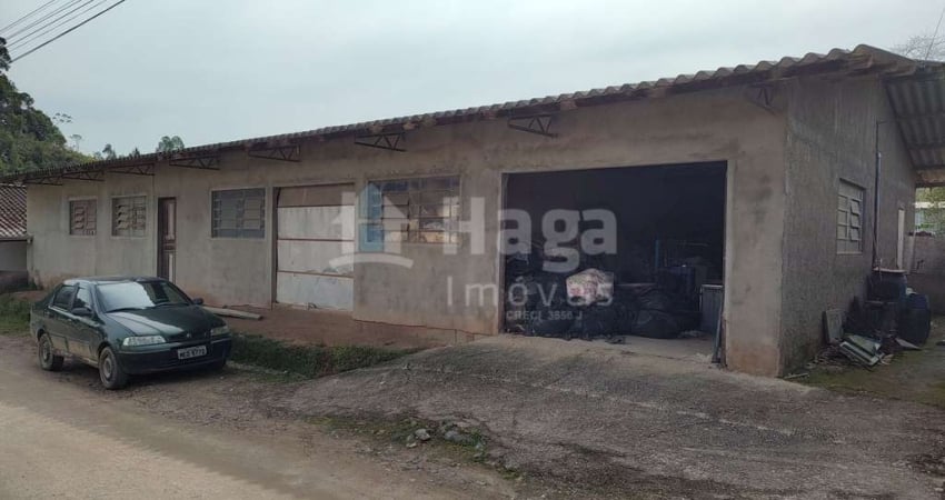 Galpão com casa à venda no bairro Lageado Baixo em Guabiruba/SC