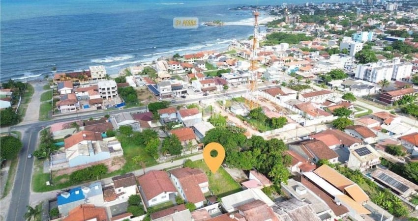 Excelente Terreno Aterrado Apenas 230m Da Praia Com 360m²