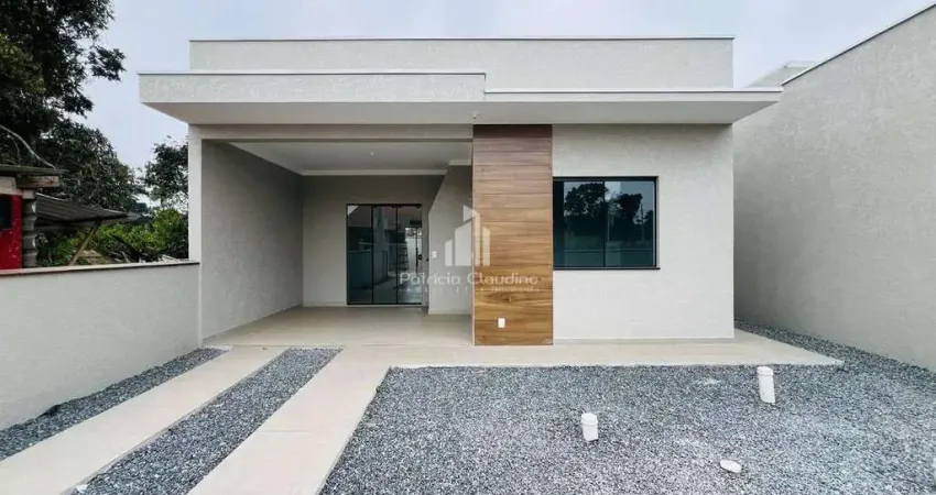 Casa nova no bairro continental com 03 dormitórios (sendo 01 suíte)