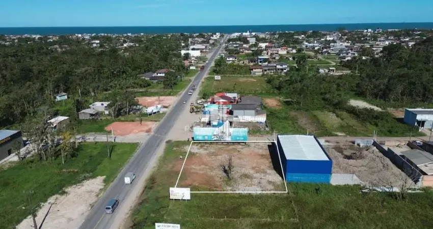 03 terrenos juntos comerciais na entrada da cidade - barra do saí!