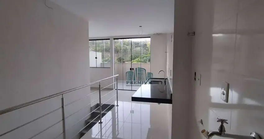 Cobertura 1 quartos, área externa e elevador pra alugar- são pedro