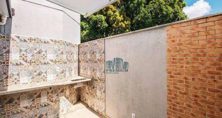 1 quarto e sala com área externa , suíte e elevador- aeroporto