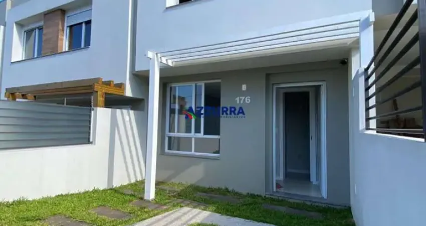 Sobrado com sacada, churrasqueira, jardim, 77m² - bairro são luiz, caxias do sul - venda