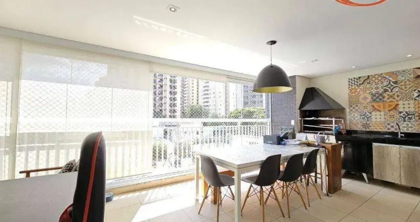 Apartamento com 3 dormitórios à venda, 115 m² por r$ 1.470.000,00 - chácara inglesa - são paulo/sp