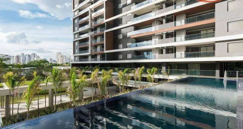 Apartamento com 1 dormitório à venda, 41 m² por R$ 755.000,00 - Brooklin Paulista - São Paulo/SP