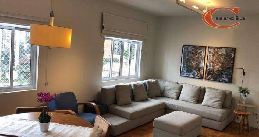 Apartamento com 3 dormitórios para alugar, 110 m² por R$ 5.800,00/mês - Vila Mariana - São Paulo/SP