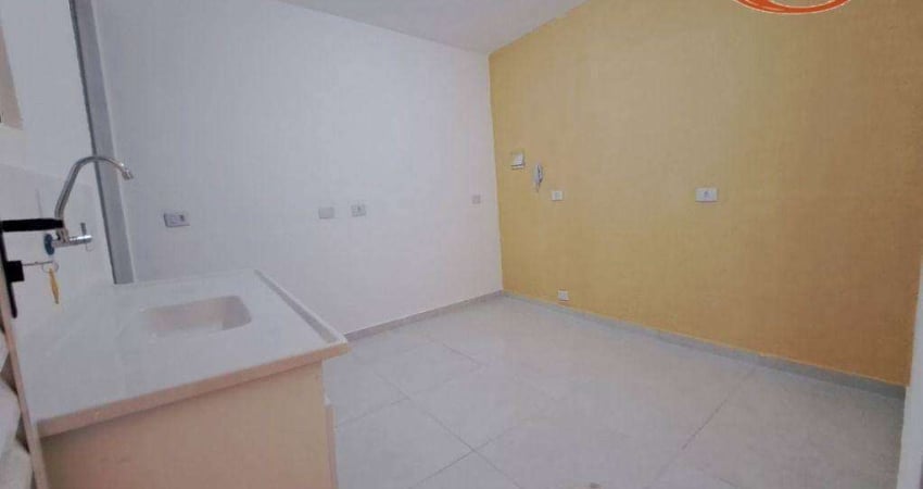 Kitnet com 1 dormitório para alugar, 20 m² por R$ 1.300,00/mês - Saúde - São Paulo/SP
