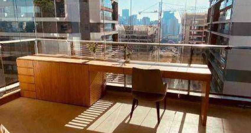 Apartamento com 1 dormitório à venda, 45 m² por R$ 889.000,00 - Brooklin Paulista - São Paulo/SP