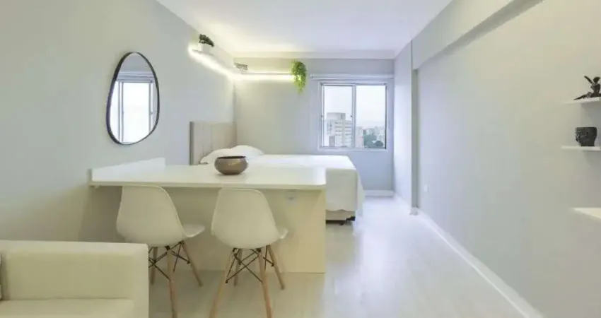 Apartamento porteira fechada com 1 dormitório à venda, 26 m² por R$ 259.000 - Bom Retiro - São Paulo/SP
