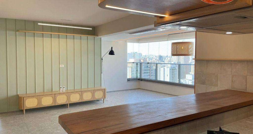 Apartamento com 3 dormitórios à venda, 131 m² por R$ 3.445.000 - Brooklin Paulista - São Paulo/SP