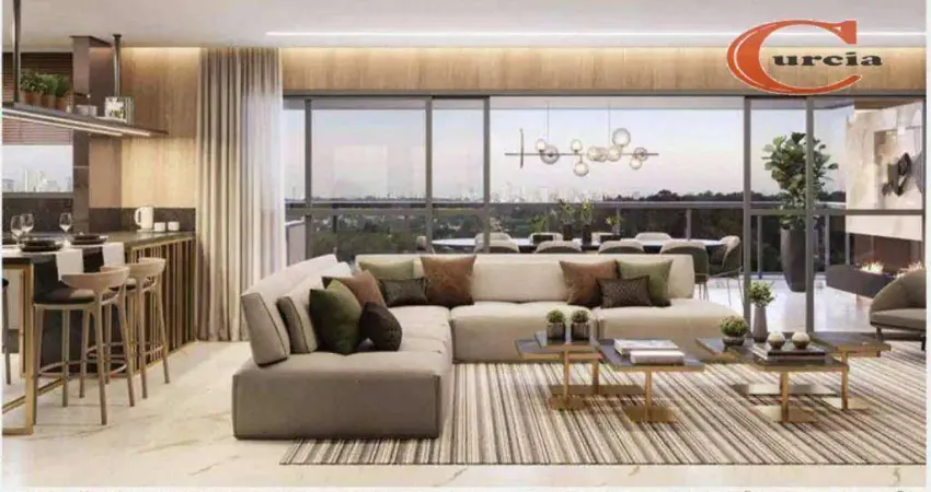 Apartamento com 4 dormitórios à venda, 185 m² por R$ 3.400.000,00 - Santo Amaro - São Paulo/SP