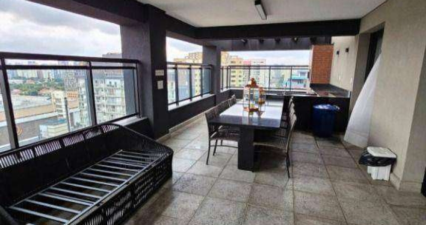 Apartamento com 3 dormitórios à venda, 163 m² por R$ 3.300.000 - Moema - São Paulo/SP