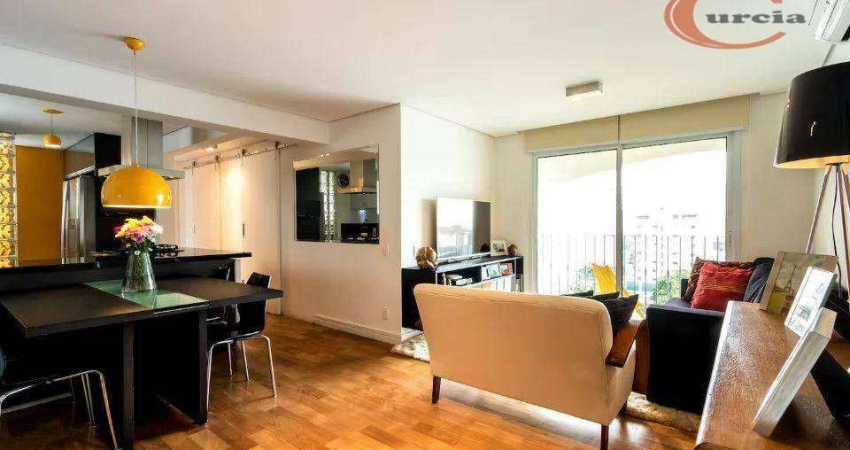 Apartamento com 2 dormitórios à venda, 74 m² por R$ 1.300.000 - Vila Nova Conceição - São Paulo/SP