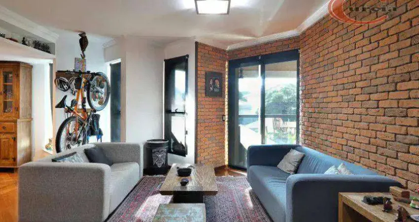 Apartamento com 3 dormitórios à venda, 140 m² por R$ 1.640.000 - Brooklin - São Paulo/SP