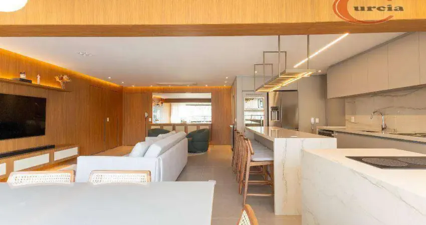 Apartamento com 3 dormitórios à venda, 160 m² por r$ 4.134.000,00 - moema - são paulo/sp