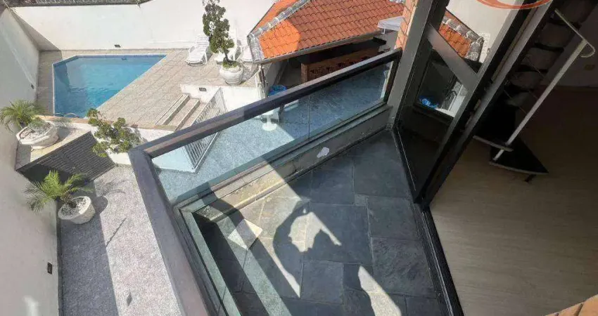 Apartamento duplex com 1 dormitório à venda, 60 m² por r$ 460.000,00 - aclimação - são paulo/sp