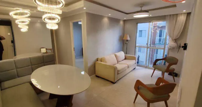 Apartamento com 2 dormitórios para alugar, 50 m² por r$ 3.700,00/mês - cambuci - são paulo/sp